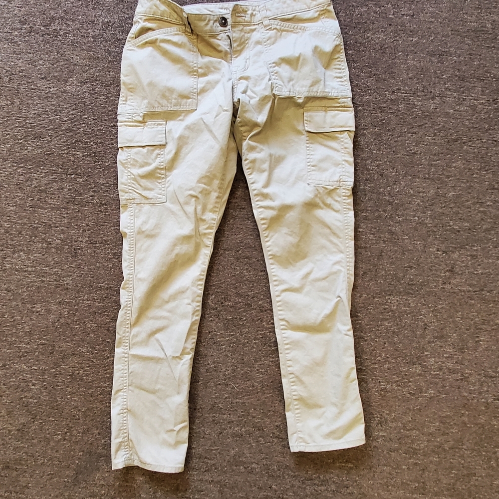 Gap skinny cargo khakis